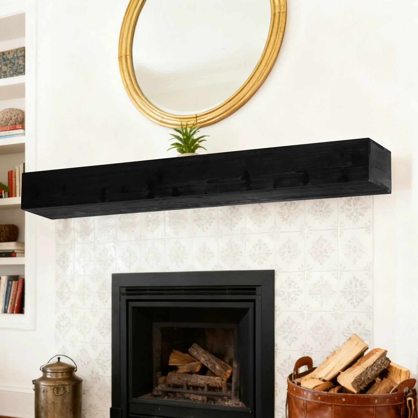 Fireplace Mantel Floating Shelf For Home Decor by HouseOfZazla