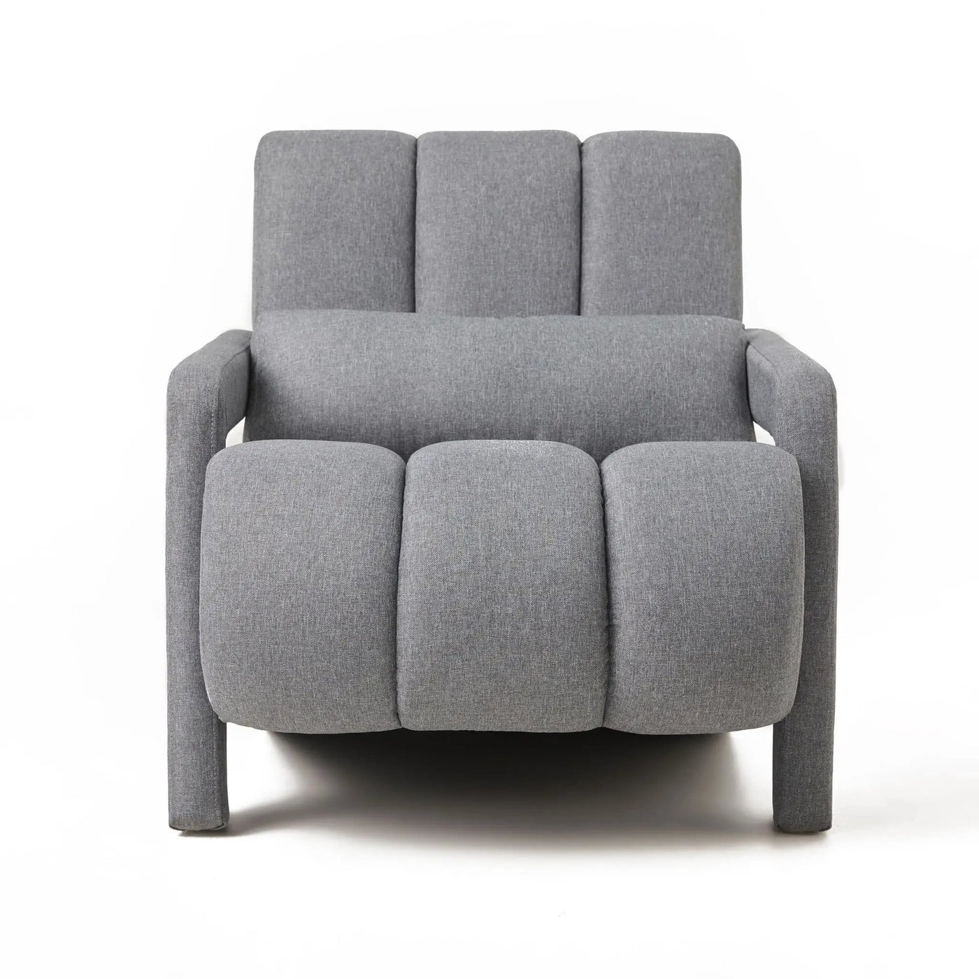 Modern Upholstered Accent Chair, Comfortable Fabric With A Pillow For Living Room by HouseOfZazla