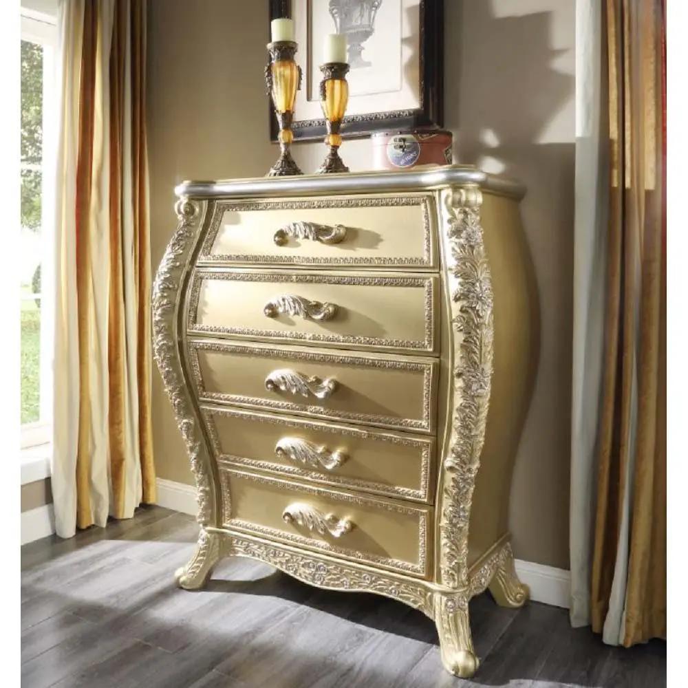 Cabriole - Chest - Gold by Unique Piece Furniture