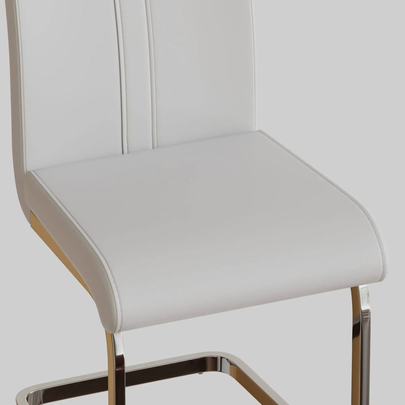 Modern Dining Chairs With Padded Seat, High Back by HouseOfZazla