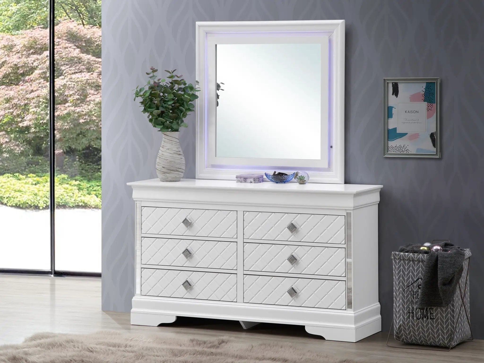 Verona - Dresser - Silver Champagne by HouseOfZazla