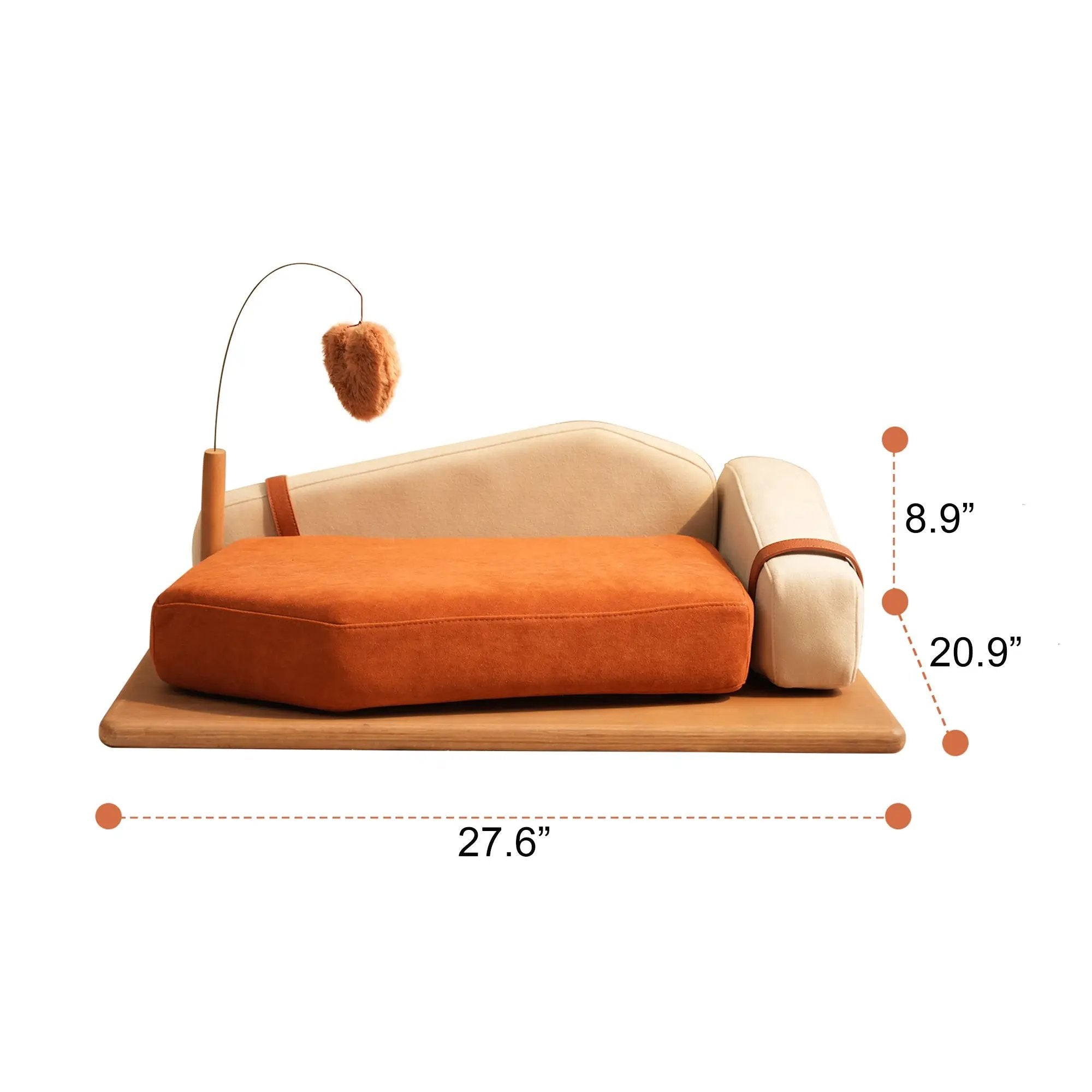 Wooden Pet Bed for Cats & Dogs by HouseOfZazla