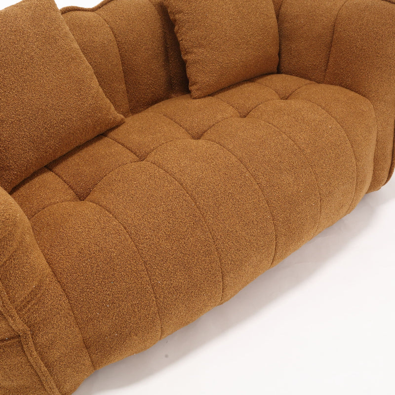 Cozy Beanbag Chair With High Resilience Foam Core For 2 by HouseOfZazla
