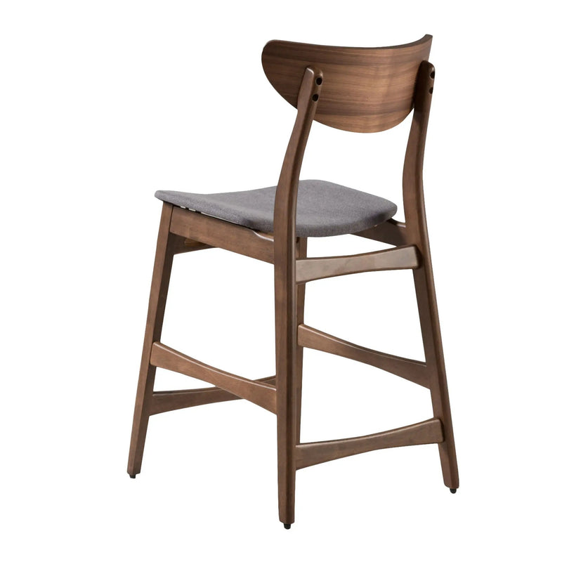 Elegant Counter Height Chair With Cushioned Seat by HouseOfZazla