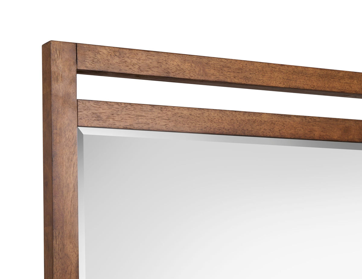 Conway - Portrait Mirror - Honey Wheat, photo 2 of 2