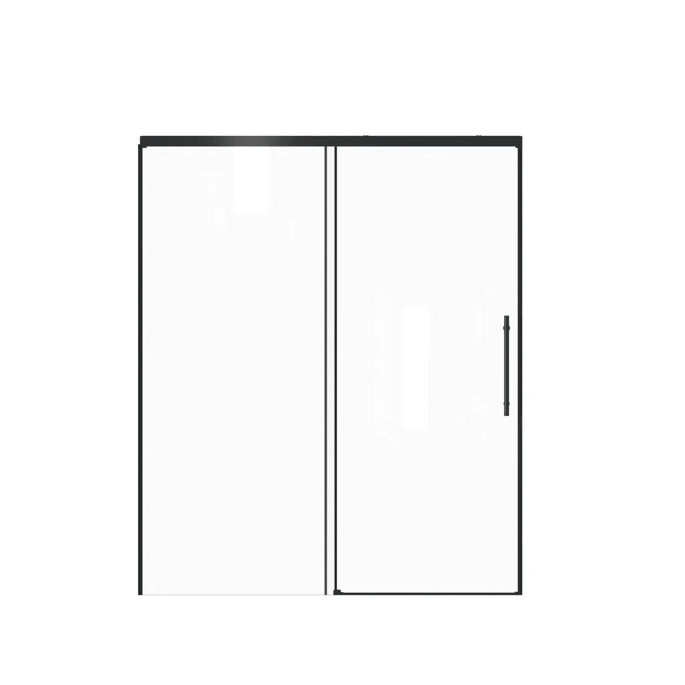 Frameless Single Sliding Shower Door by HouseOfZazla