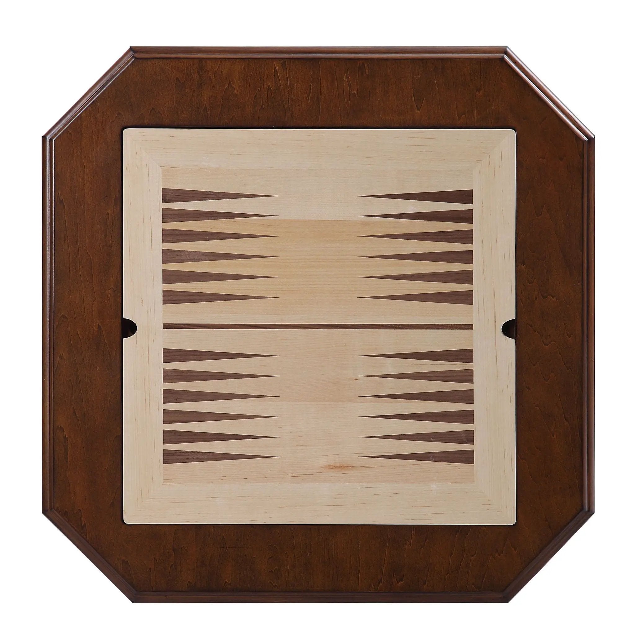 Bishop - Reversible Chess Checker Game Table With Game Tray (Chess Fingures Not Included) - Cherry by Unique Piece Furniture