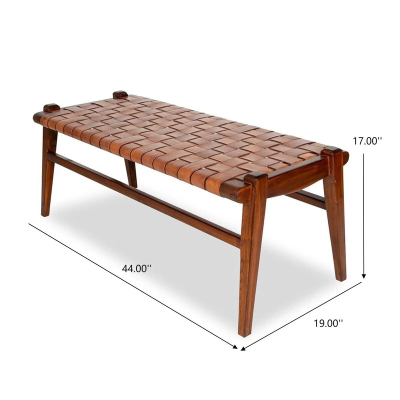 Cody - Bench - Brown / Tan by Unique Piece Furniture