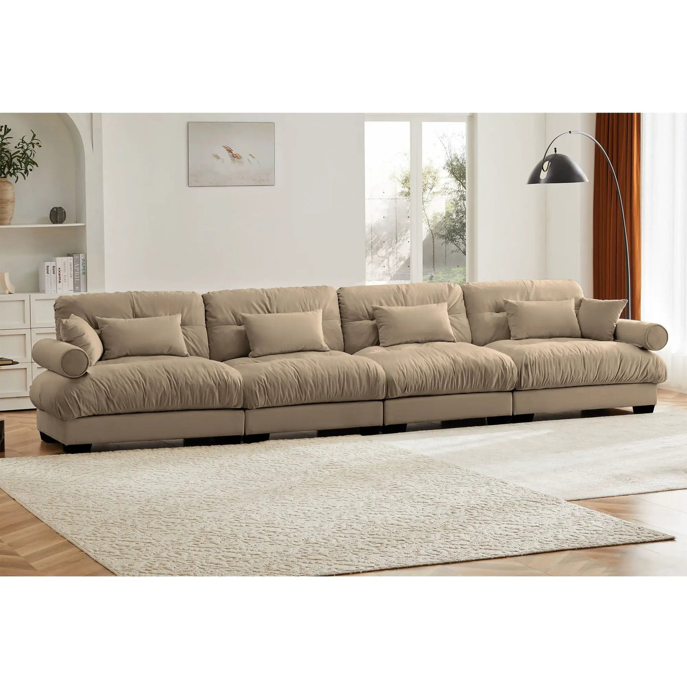 Super Comfort Oversized Modular Sectional Sofa by HouseOfZazla