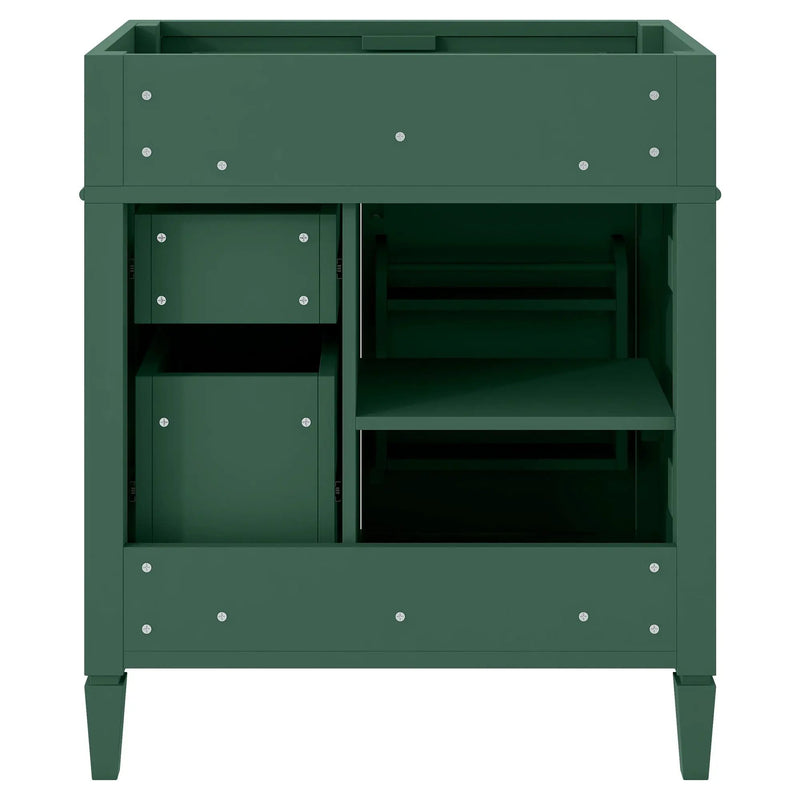 Bathroom Vanity With 2 Drawers And Tip-Out Drawer, Storage Cabinet