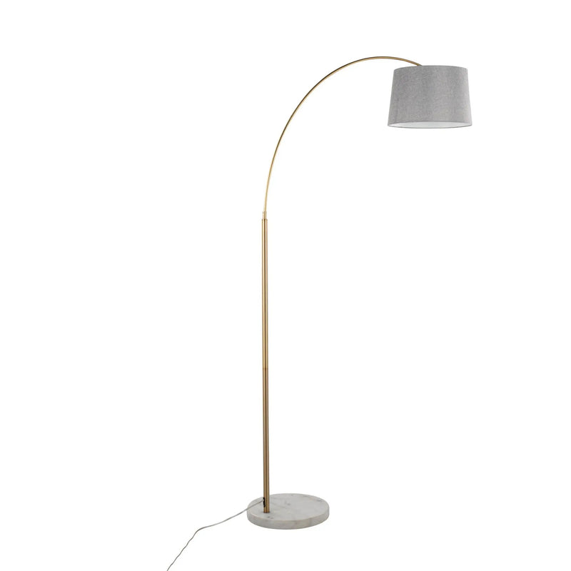 March - Contemporary Floor Lamp & Elegant Finish by HouseOfZazla