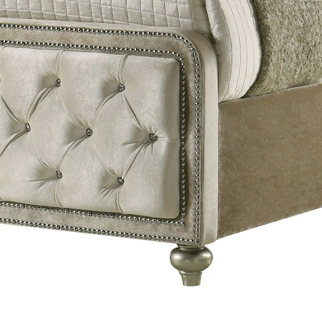 Lucienne - Bed With LED Lighting by Unique Piece Furniture