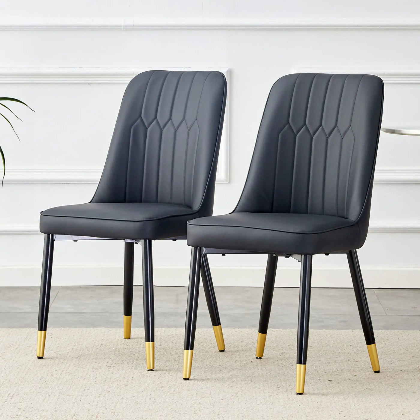 Modern Chair With Metal Legs by HouseOfZazla