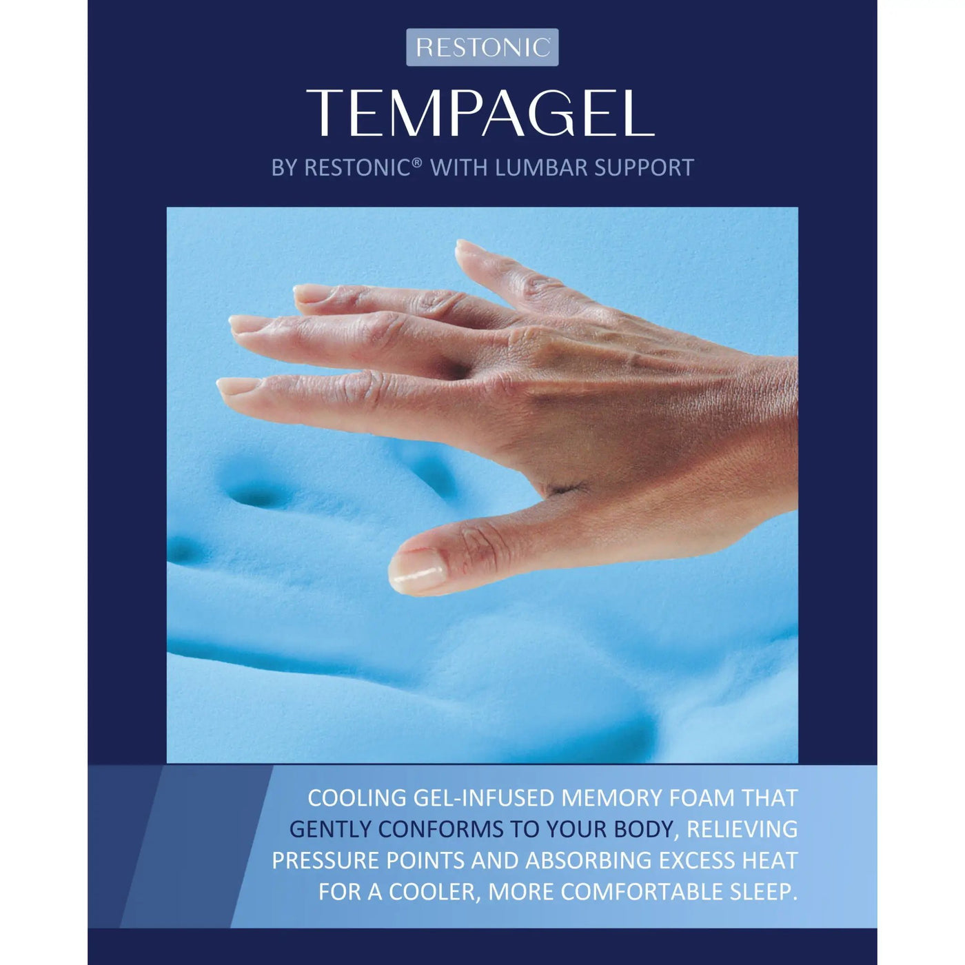 Tempagel - 13" Plush Mattress With Cooling Technology by Unique Piece Furniture