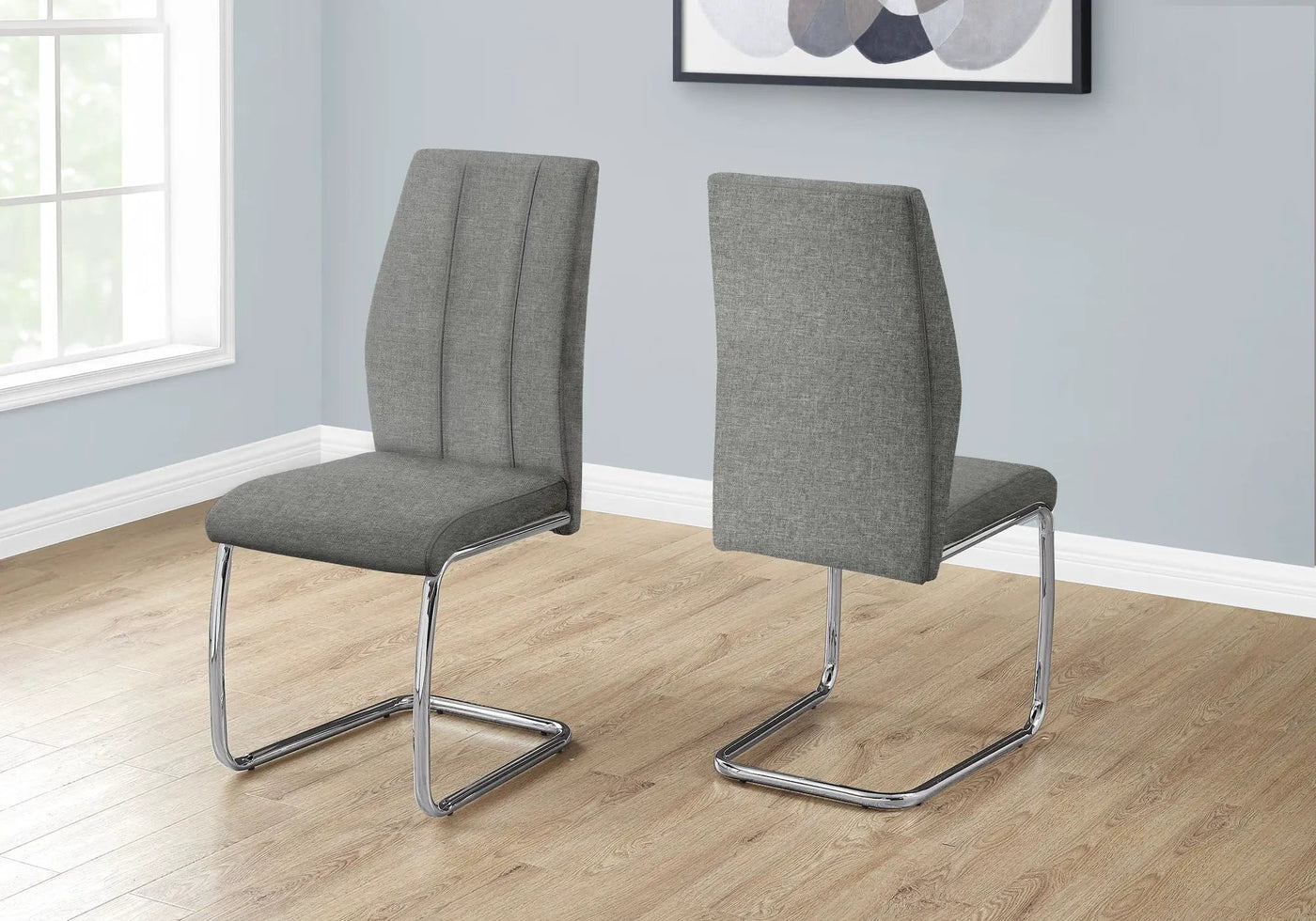 Dining Chair, Side Upholstered for Dining Room, Contemporary & Modern (Set of 2) by HouseOfZazla