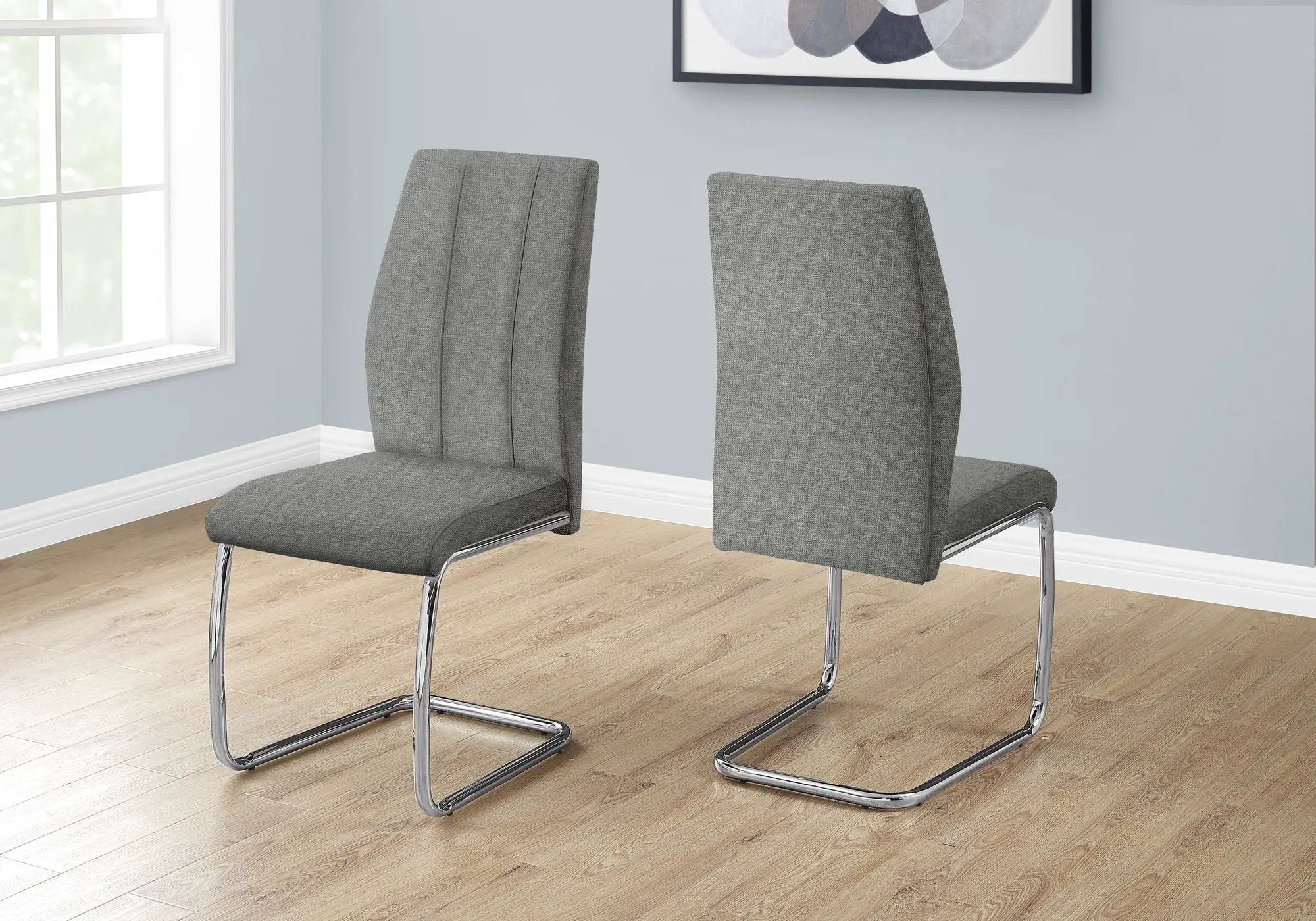 Dining Chair, Side Upholstered for Dining Room, Contemporary & Modern (Set of 2) by HouseOfZazla