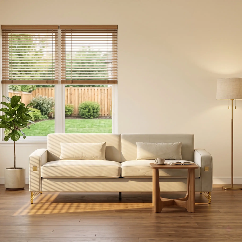 Modern FX-P18-BE Sofa by HouseOfZazla