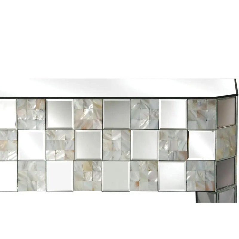 Nasa - Console Table - Mirrored & Mother of Pearl by Unique Piece Furniture