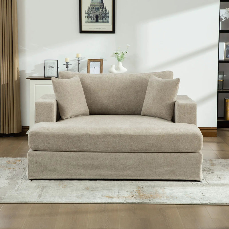 Wide Extra Large Sofa Bed by Unique Piece Furniture