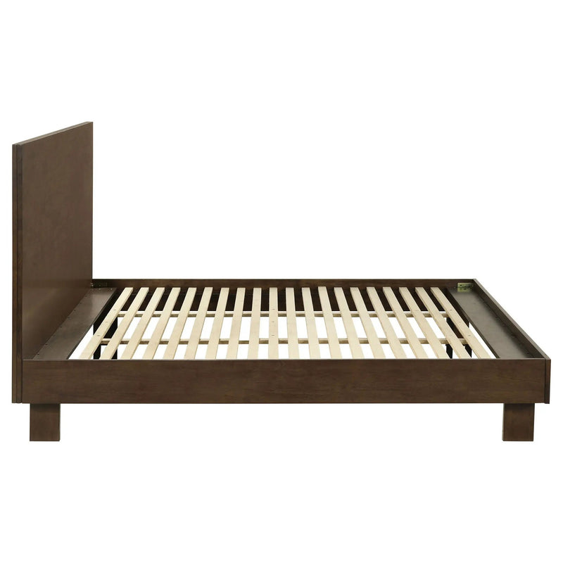 Glenwood 48-inch Eastern King Platform Panel Bed Warm Brown by Unique Piece Furniture