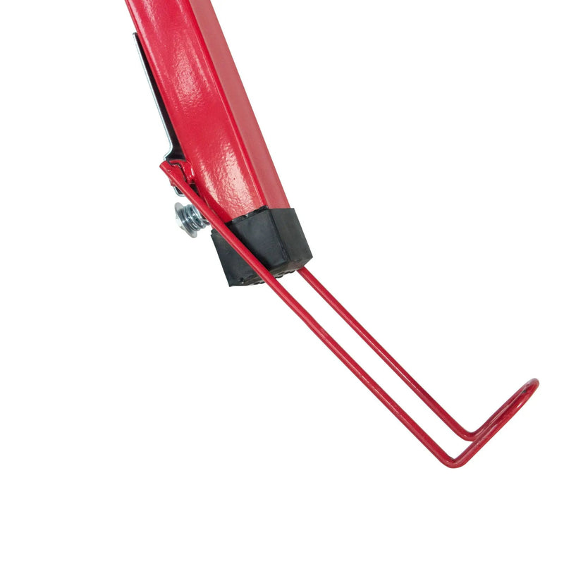Drywall Panel Lifter Drywall Panel Hoist Jack Lifter Jack Rolling Caster Panel Hoist 11Ft - Red by HouseOfZazla