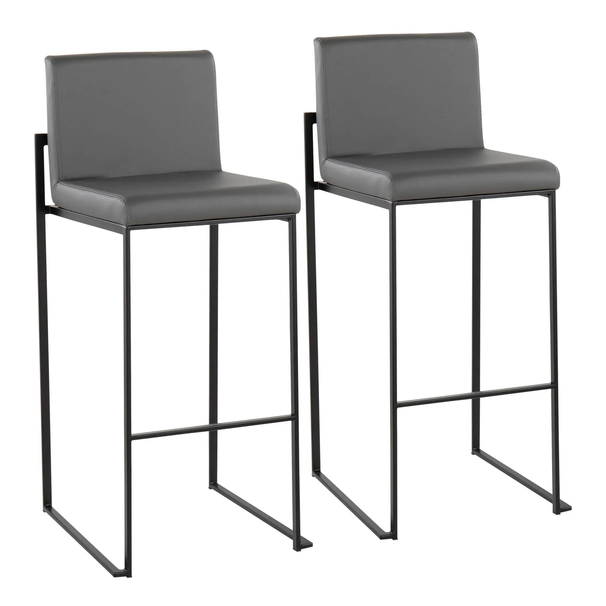 Fuji - Contemporary High Back Barstool Elegant Design by Unique Piece Furniture