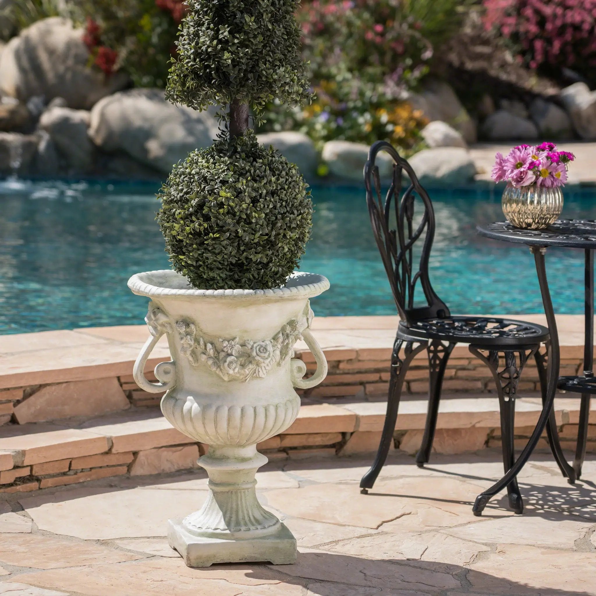 MGO GARDEN URN PLANTER by HouseOfZazla