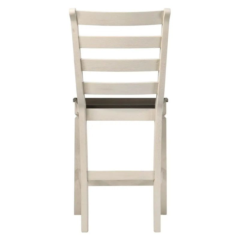 Tasnim - Counter Height Chair (Set of 2) - Oak & Antique White by Unique Piece Furniture