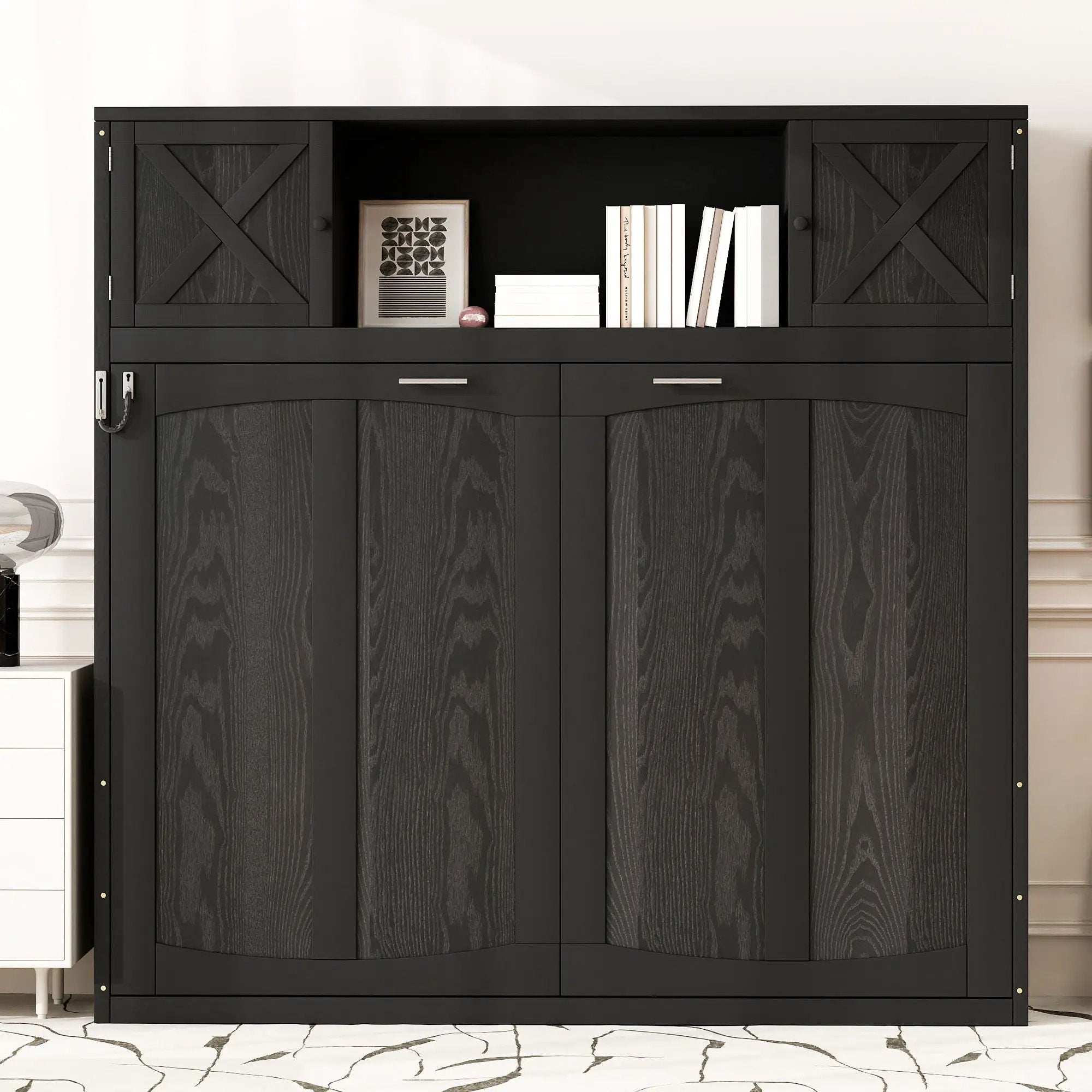 Murphy Bed With Storage Cabinets by HouseOfZazla