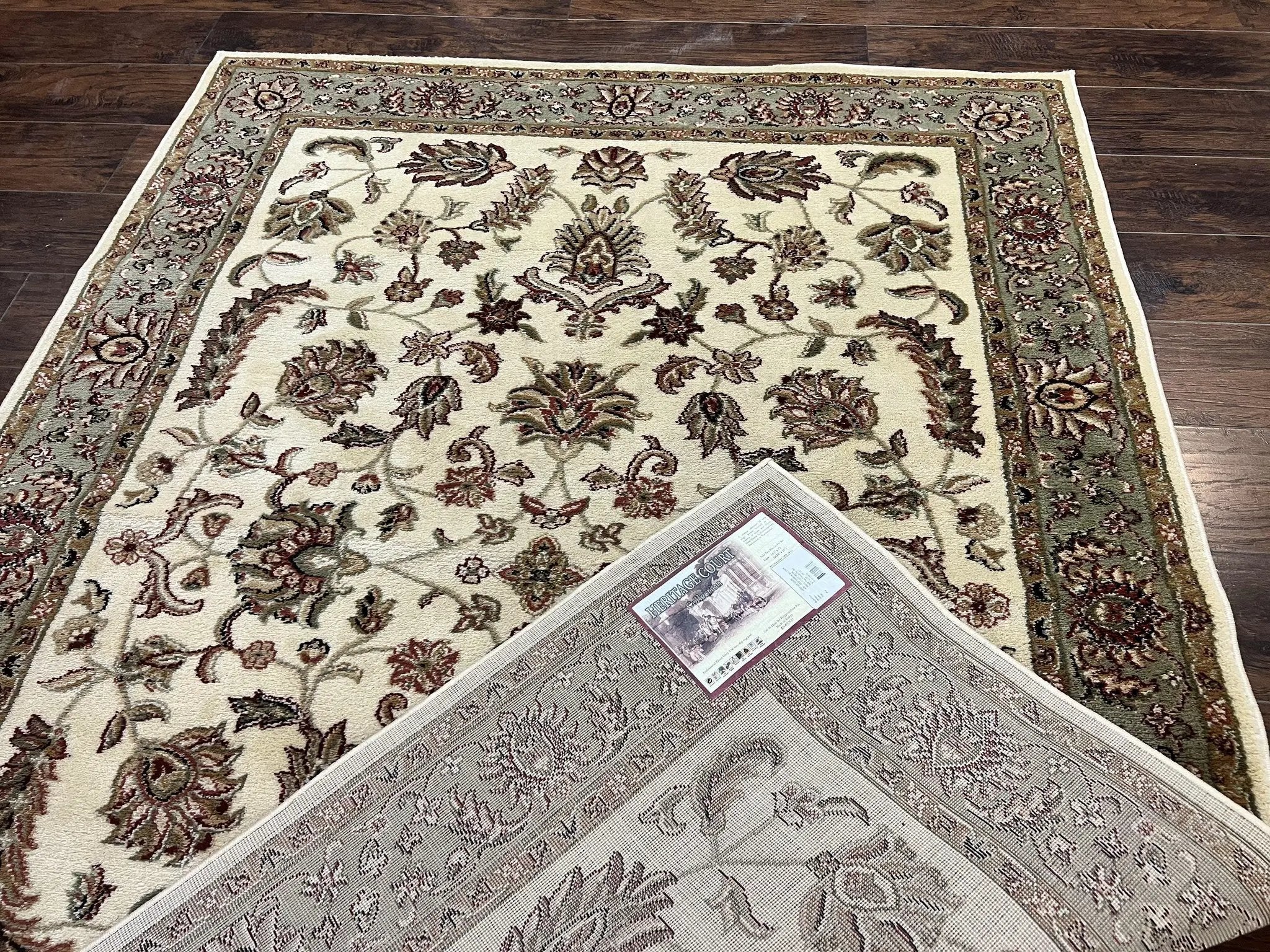 Floral Oriental Rug 5x7, Turkish Power Loomed Carpet, Traditional Design by Jewel Rugs