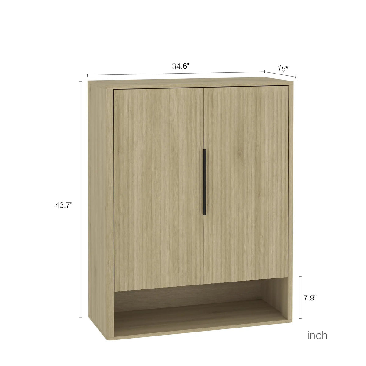 Wooden Shoe Storage Cabinet with Adjustable Shelves by HouseOfZazla