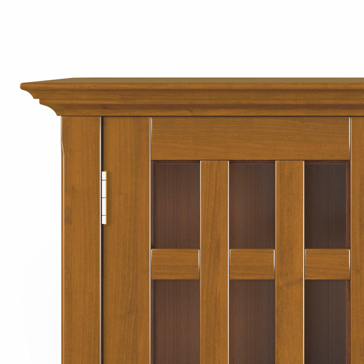 Storage Media Cabinet with Adjustable Shelves - Dark Brown, Light Brown, Dark Gray, photo 8 of 33