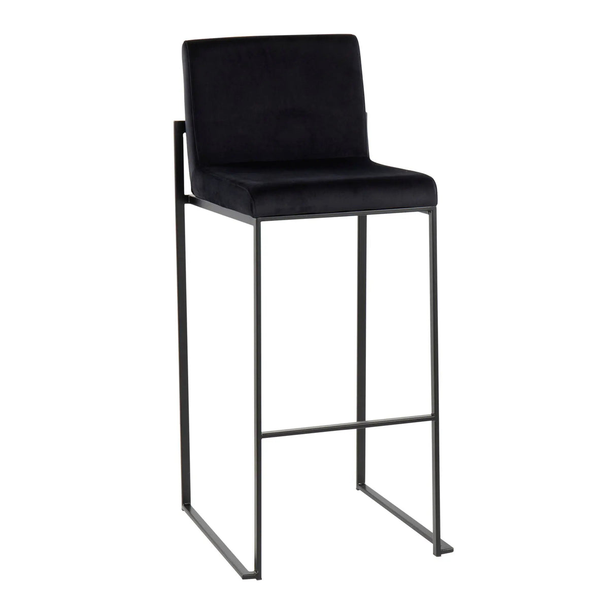 Fuji - Contemporary High Back Barstool Elegant Design by HouseOfZazla