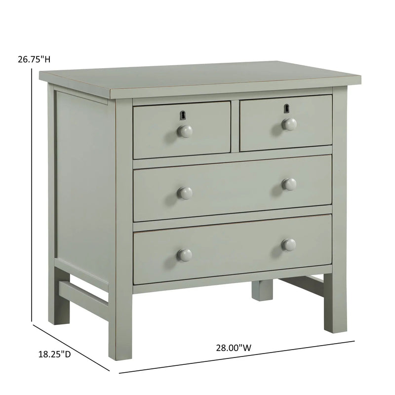 Georgina - 4 Drawer Storage Nightstand by HouseOfZazla