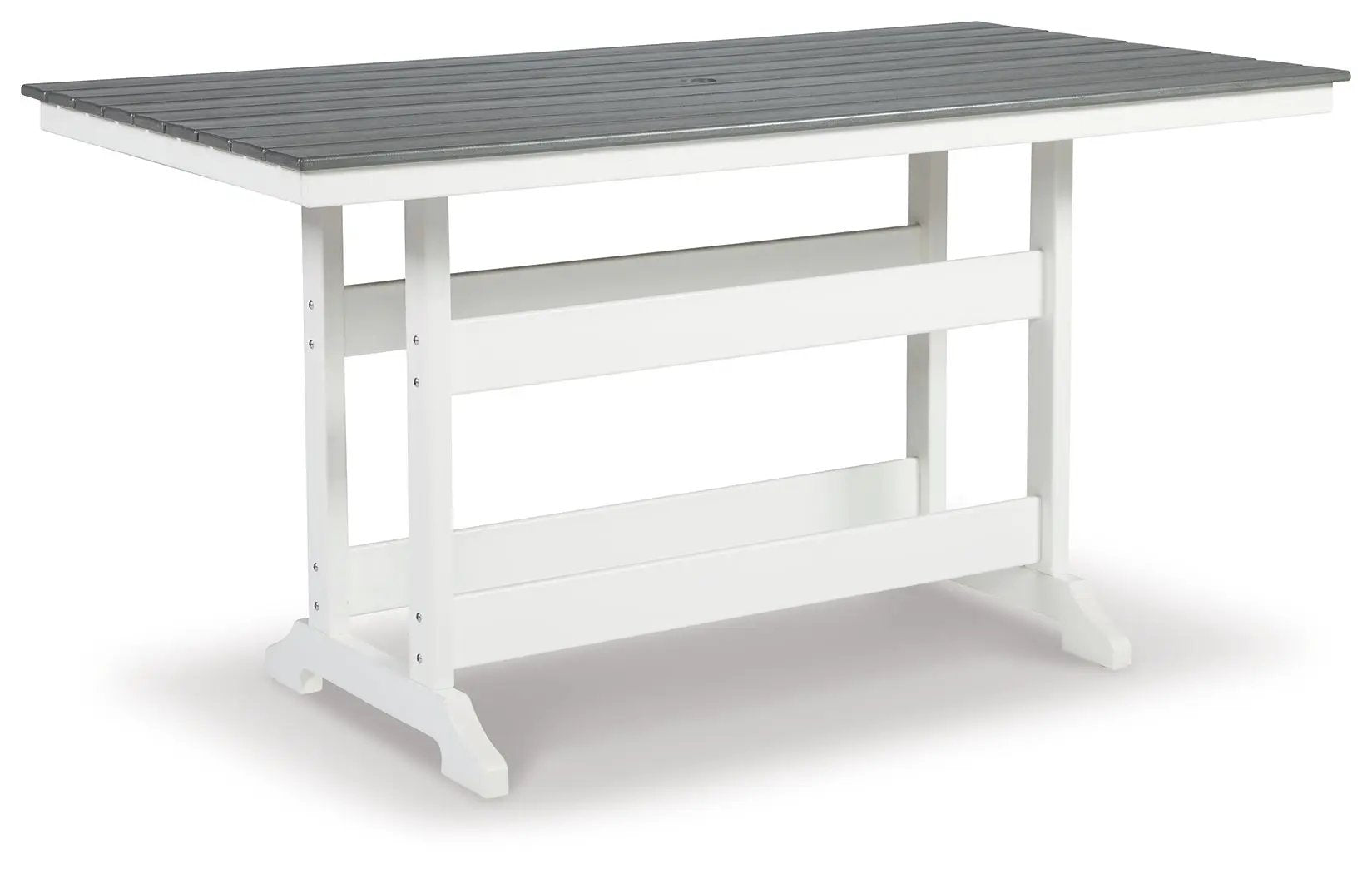 Transville - Counter Table W/Umb Opt by Unique Piece Furniture