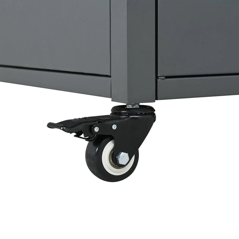 Foldable Outdoor Prep Station BBQ Cart Patio Dining Cart by HouseOfZazla