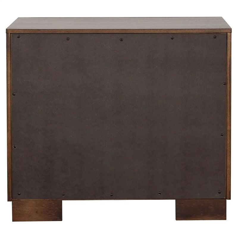 Jessica 2-drawer Nightstand Cappuccino by Unique Piece Furniture