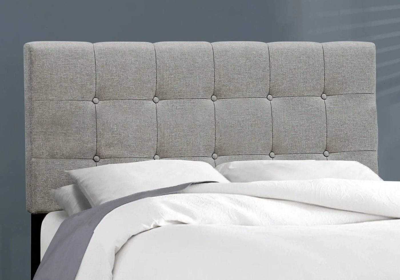 Transitional Upholstered Bed Frame by HouseOfZazla