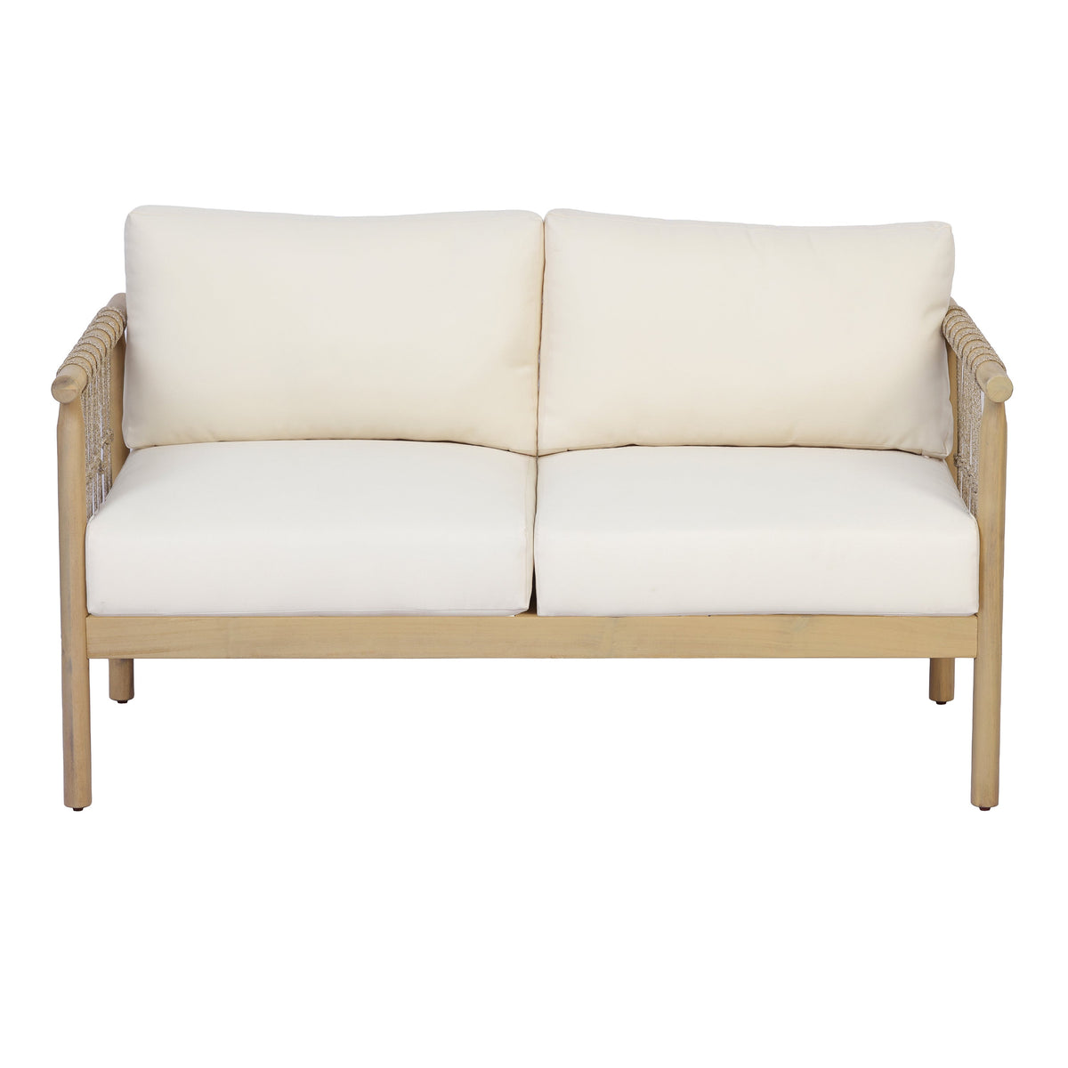 Outdoor Acacia Wood 3-Piece Furniture Set, photo 7 of 10