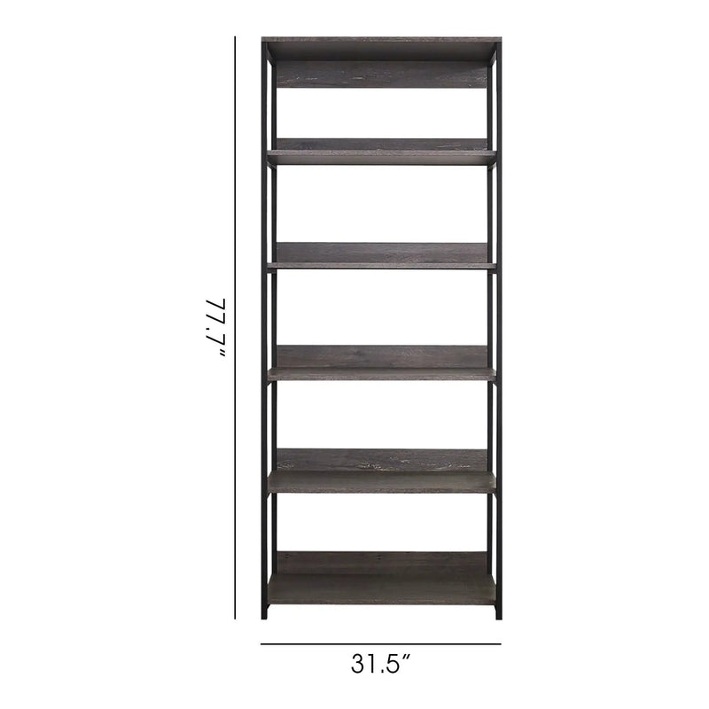 Monica - And Walk-In Closet With 5 Shelves Construction - Gray by HouseOfZazla