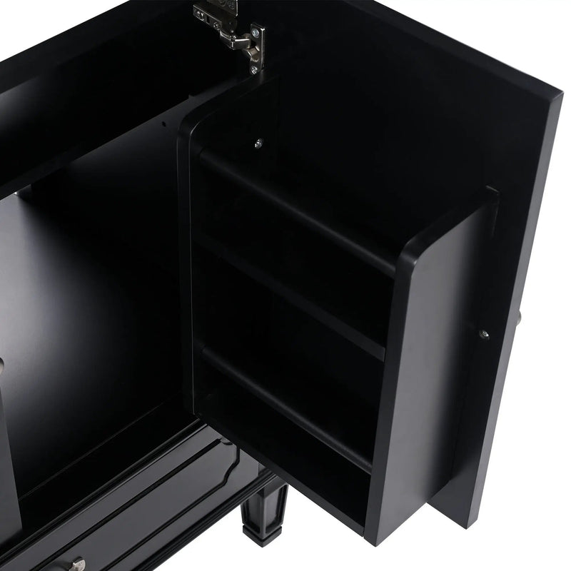 Bathroom Vanity With Sink, Soft Closing Door, Multi Functional Storage by HouseOfZazla