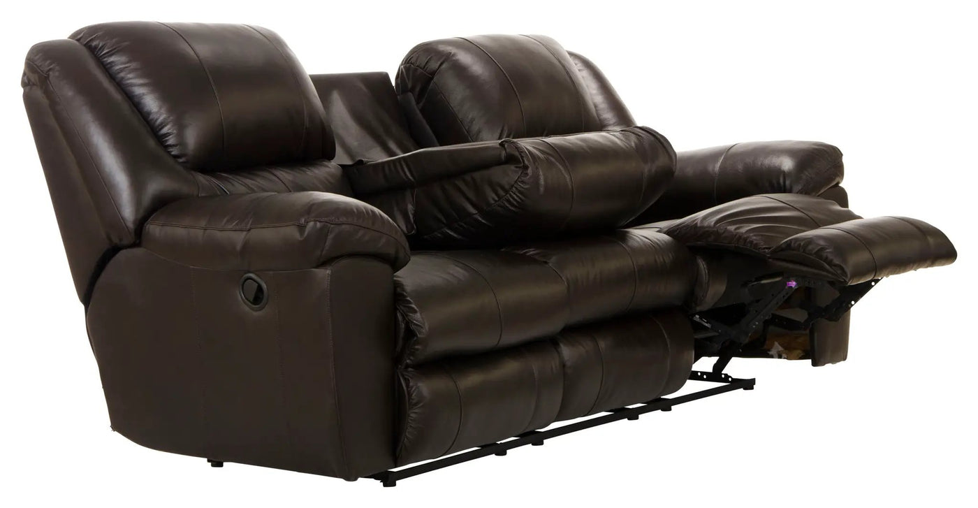 Transformer II - Ultimate Sofa With 3 Recliners & Drop Down Table by Unique Piece Furniture