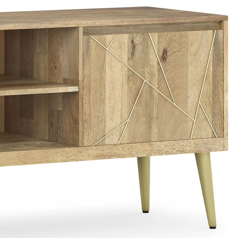 Jager - TV Media Stand - Natural by Unique Piece Furniture
