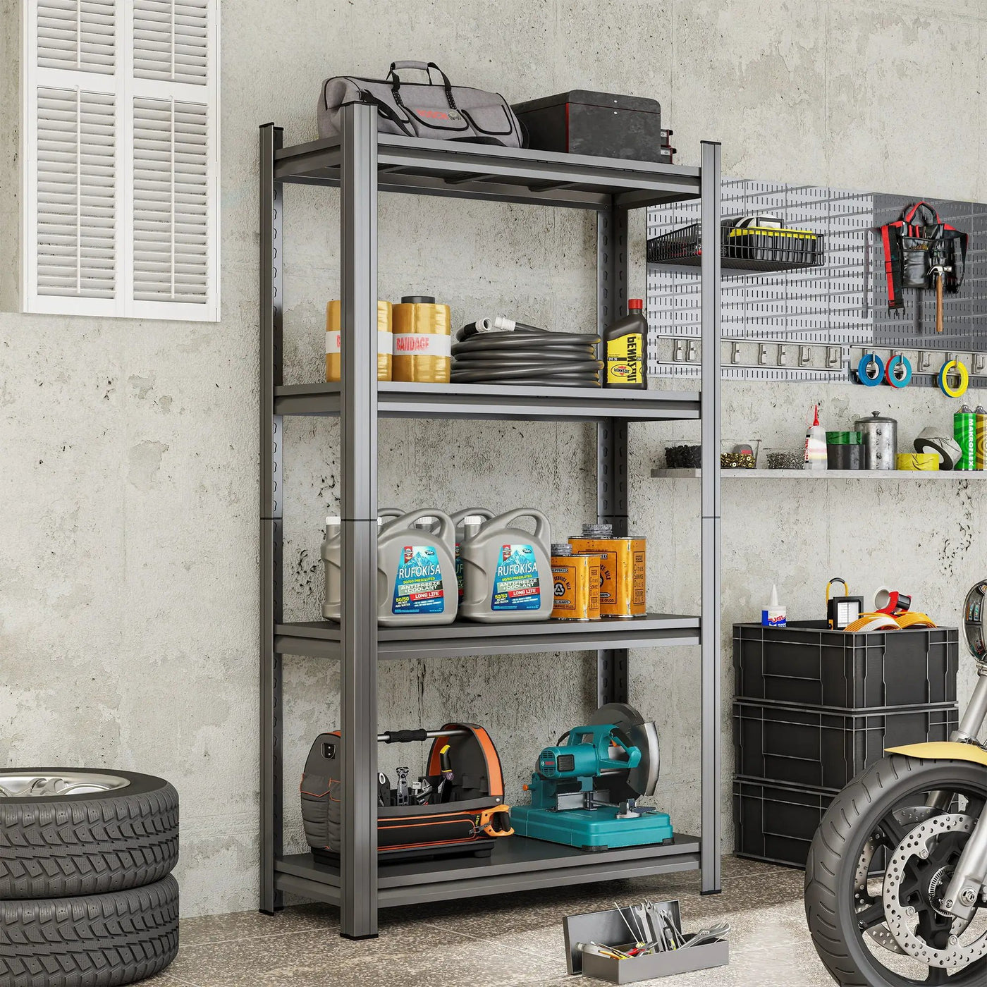 Adjustable Garage Shelf by HouseOfZazla