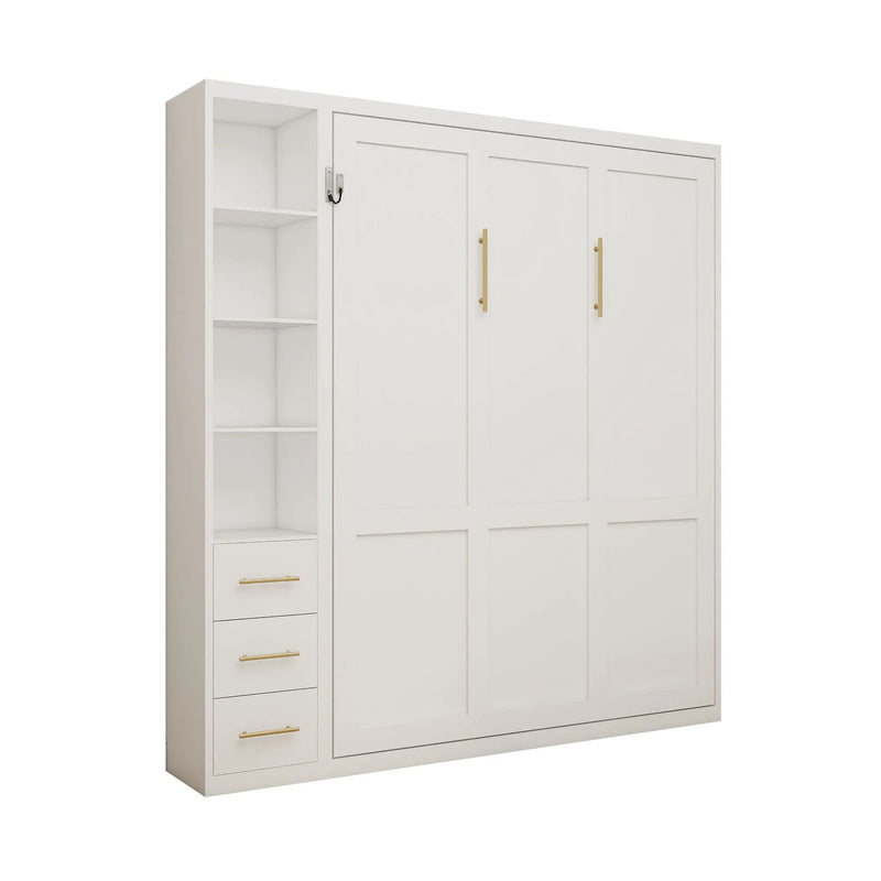 Folding Vertical Murphy Wall Bed by HouseOfZazla