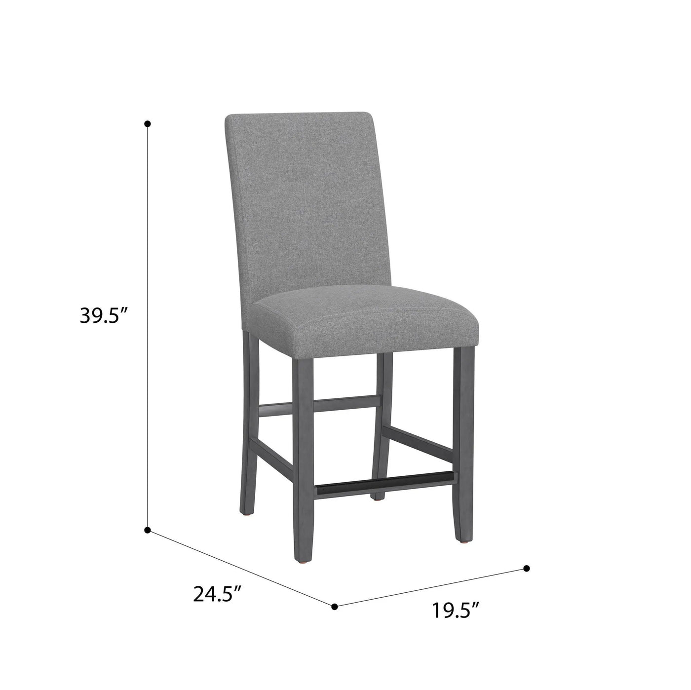 Zeph - Upholstered Barstools (Set of 2) by HouseOfZazla