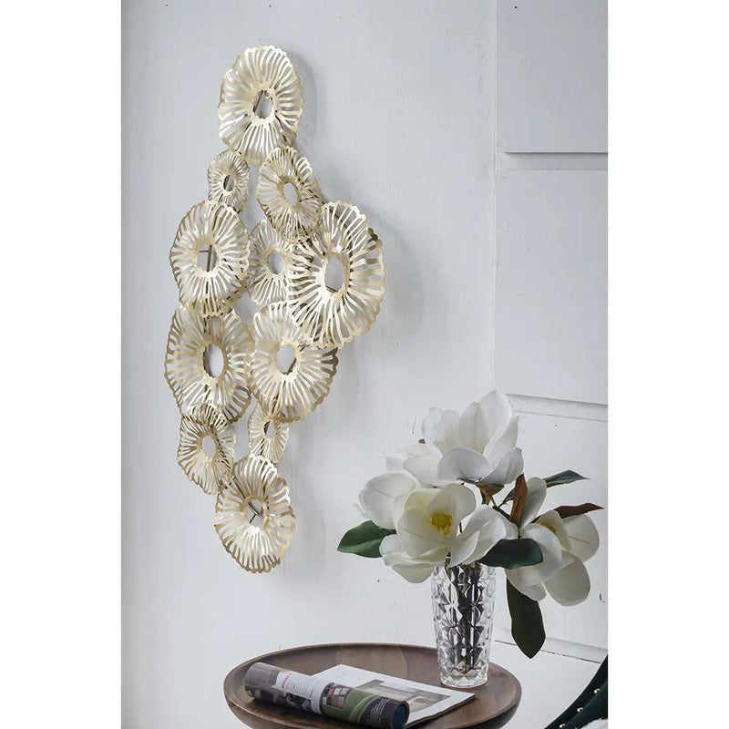 Iron Wall Art - Gold by Unique Piece Furniture