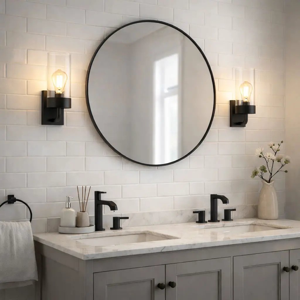 Zephyr - Single Light Sconce - Black / Clear by HouseOfZazla