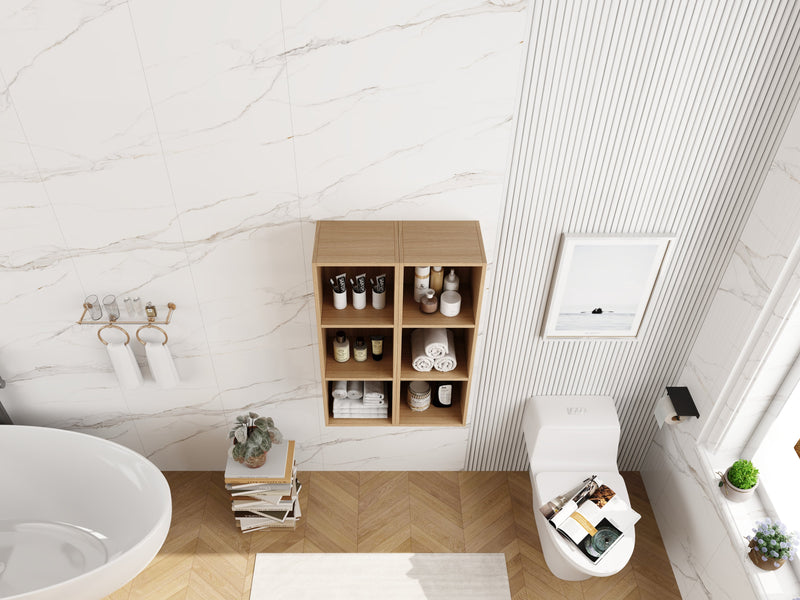 24 Inch Wall Mounted Storage Shelves Combination by HouseOfZazla