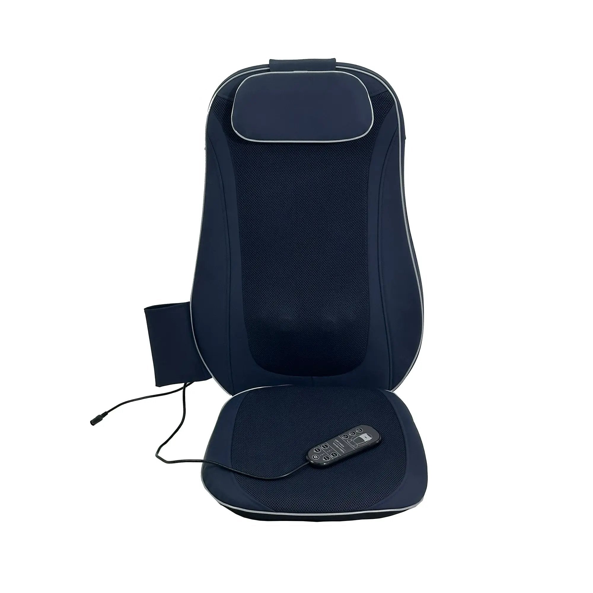 Shiatsu Back Massager with Kneading and Heating-Dark Blue by HouseOfZazla